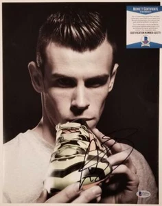 GARETH BALE Signed 11x14 Photo REAL MADRID WALES Autograph L ~ Beckett BAS COA - Picture 1 of 2