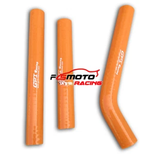 Silicone Radiator Hose for 2007-2010 KTM 125SX 144SX 150SX 125 144 150 SX Orange - Picture 1 of 4