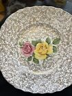 A vintage imperial bone China 22 carat gold plate