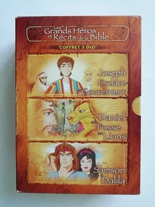 Les Grands Héros Et Récits De La Bible. Coffret 3 DVD. - Picture 1 of 2