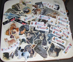 Vintage, Rare.. J&S Products, UK - ANIMAL STICKERS & Appliques ..Huge Mixed Lot - Picture 1 of 6
