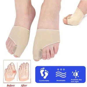 Correttore alluce antidolorifico separatore alluce raddrizzatore silicone ortopedico - Foto 1 di 10