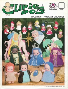 Folleto de instrucciones de crochet navideño de Cupie Do's - Imagen 1 de 2