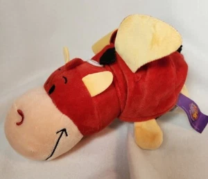 FLIP a ZOO Plush Stuff DRAGON/DOG PILLOW FUN 9" - Picture 1 of 5