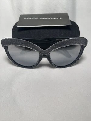 Italia Independent Dark Grey Velvet Shades - Image 1 of 4