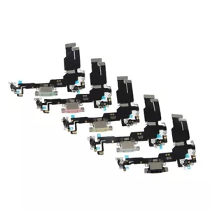 OEM Charging Port Dock Audio Jack Mic Flxe Cable For iPhone 15 15+ 15 Pro 15 Max - Picture 1 of 16