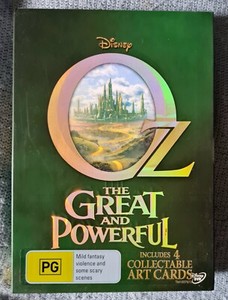 Oz - The Great And Powerful (DVD, 2013) Limited Edition + Art Cards Wizard of Oz