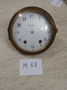 SETH THOMAS BEEHIVE MANTLE CLOCK PORCELAIN DIAL & BEZEL & GLASS - Picture 1 of 7