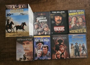 Lot Of 17 War And Westerns DVDs Boxed Set The Great American Western 47 Movies - Picture 1 of 3