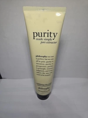 Máscara de arcilla exfoliante simple hecha Philosophy Purity 5 fl nueva LEER DESCRIPCIÓN  Foto 1 de 2