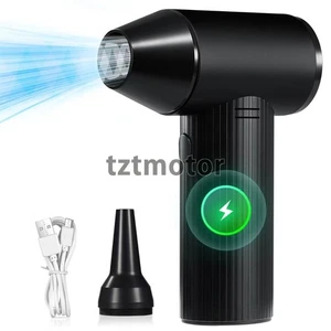 Ventilador turbo violento portátil de aluminio L7 tipo C 90000 rpm motor sin escobillas de 45 m/s - Imagen 1 de 12
