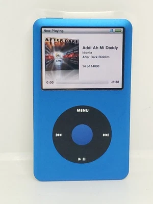 Apple iPod classic 6th Gen- Thick- BLUE (160 GB) +  Warranty - New Exterior - Image 1 of 4