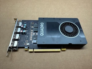 Nvidia Quadro P2000 Video Graphics Card 5GB DDR5 High Profile 4x DP - Picture 1 of 7
