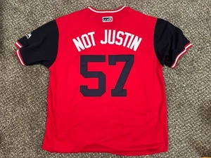 Cleveland Indians Guardians Shane Bieber Trikot "not Justin" XL genäht - Bild 1 von 4