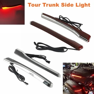 Motorcycle LED Tour Trunk Side Brake Light For Indian Challenger Pursuit 2020-up - Picture 1 of 19