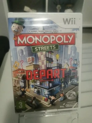 MONOPOLY STREETS NINTENDO NINTENDO WII PAL-FRA NEUF SOUS BLISTER  - Photo 1/4