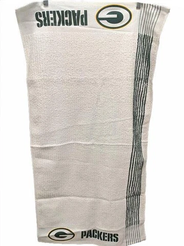 New Green Bay Packers Athletic Locker Room Bath Room Gym Towel 22"x44" Cover