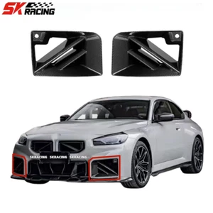 For BMW M2 G87 2023-2024 Dry Carbon Fiber Front Air Vent Intake Insert Cover Kit - Picture 1 of 16