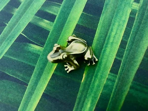 Miniature Replica of Puerto Rico Coqui - 3D Copper Figurine - Boricua Gift - Picture 1 of 9