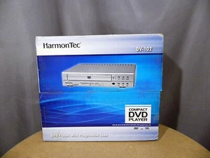 Compact dvd Player Harmon Tec model DV-102 with Remote Cables Open Box New - Picture 1 of 4