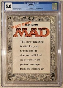Mad Magazine #24 (E.C., 1955) CGC VG/F 5.0 - Kurtzman, Wally Wood - Bild 1 von 4