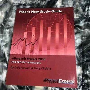 What's New Study Guide Microsoft Project 2010 Paperback Dale A. Howard - Picture 1 of 9