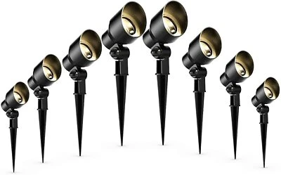Low Voltage Outdoor Floodlight Halogen Garden Landscape Lighting 8 Pack - Image 1 of 4