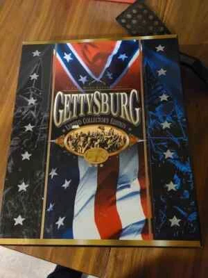 The Gettysburg Collectors Set VHSx3 Part 1-2 1994 Mint Condition-100% Complete - Image 1 of 4