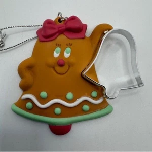 Vintage 1990er Avon Ausstecher Cuties Ornament Glocke Weihnachten Urlaub - Bild 1 von 6
