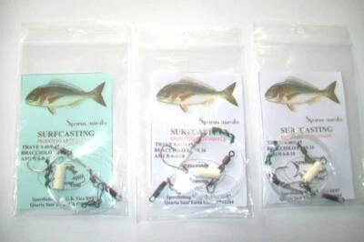 SURFCASTING 3 TERMINALI 1AMO TRAVETTO MICRO 5CM CON FLOTTER PER SPIGOLE SARAGHI - Immagine 1 di 2