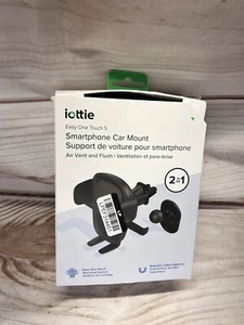 iOttie Easy One Touch 2-in- 1 Car Vent Mount Phone Holder W/Flush Mount - Picture 1 of 5