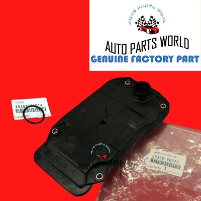 GENUINE TOYOTA TUNDRA SEQUOIA LAND CRUISER GX460 LX570 ATM OIL STRAINER W/ORING - Image 1 of 2