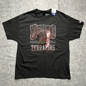 Champion University of Maryland Terrapins Graphic T-Shirt Men's Size XL Football - Picture 1 of 13