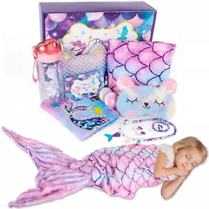 Mermaid Gifts for Girls Age 5 6 7 8 9 10+, Unique Mermaid Birthday Gifts Set Mer - Picture 1 of 7