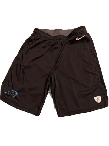Nike Dri-Fit NFL OnField Carolina Panthers Team Issued Training Shorts Men’s 30 Cover