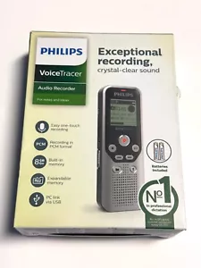 Philips Voice Tracer DVT1250 Audio Recorder For Notes And Ideas - Picture 1 of 7