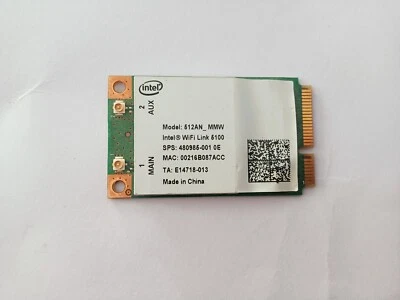 INTEL SCHEDA WIFI LINK 5100 - WI-FI -  MODEL 512AN_MMW - Immagine 1 di 2