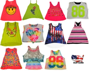 Flowers by Zoe Girls Sleeveless Shirt Tank Tops - Picture 1 of 25