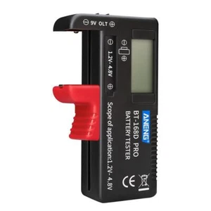 Digital Lithium Battery Tester Checker 1.5V And AA Power Y7I1 AAA Cell F4T0 - Afbeelding 1 van 12