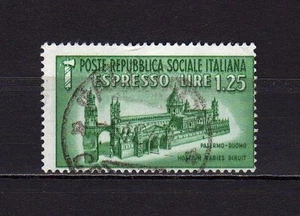 #2021 - RSI (Repubblica Sociale) - 1944 - 1,25 lire espresso - Usato / Varietà - Imagen 1 de 1