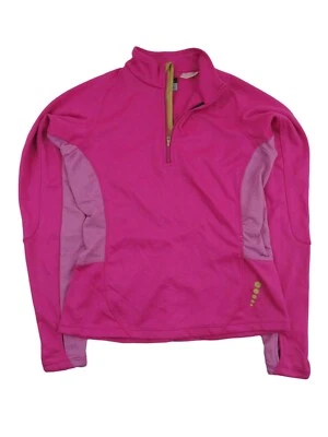 Nike Sphere Dry Mujer Pequeña 4-6 Rosa 1/4 Cremallera Correr Ciclismo Jersey Manga Larga Foto 1 de 4