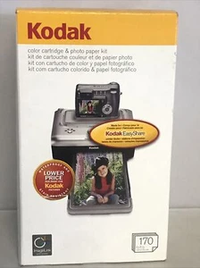 KODAK PH-170 EasyShare Printer Dock Color Cartridge & Photo Paper Refill Kit - Picture 1 of 6