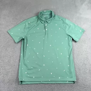Nike Dri-FIT Player Size L Printed Golf Polo (Photon Dust) CU9543-316 - Picture 1 of 12