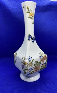 Preloved - Aynsley Cottage Garden 18 cm vaso per boccioli osso fine Cina - Foto 1 di 4