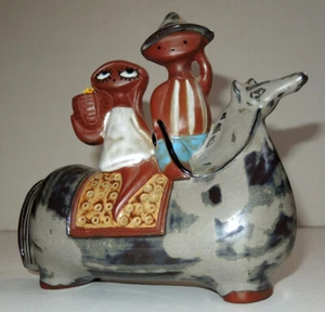 Mid Century Modern Art Pottery Horse Sculpture Figurine Gustavsberg Lisa Larson - Picture 1 of 11