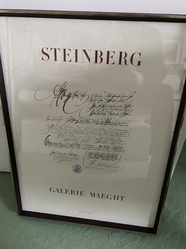 Saul Steinberg Lithographien - Bild 1 von 1