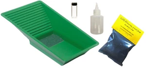 THE MAVERICK GREEN Gold Finishing Pan square EASY 2 USE New! PAY DIRT PACK - Picture 1 of 4