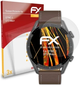 atFoliX 3x Screen Protector voor DTNO.1 DT3 Max+ mat&schokbestendig - Zdjęcie 1 z 8