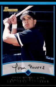 2001 Bowman Draft Picks & Prospects Juan Rivera New York Yankees #BDP20