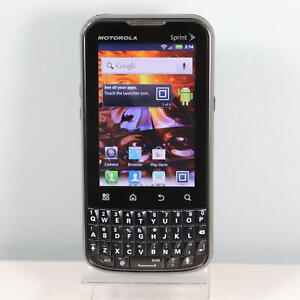 Motorola XPRT (Sprint) 3G Cell Phone QWERTY Black